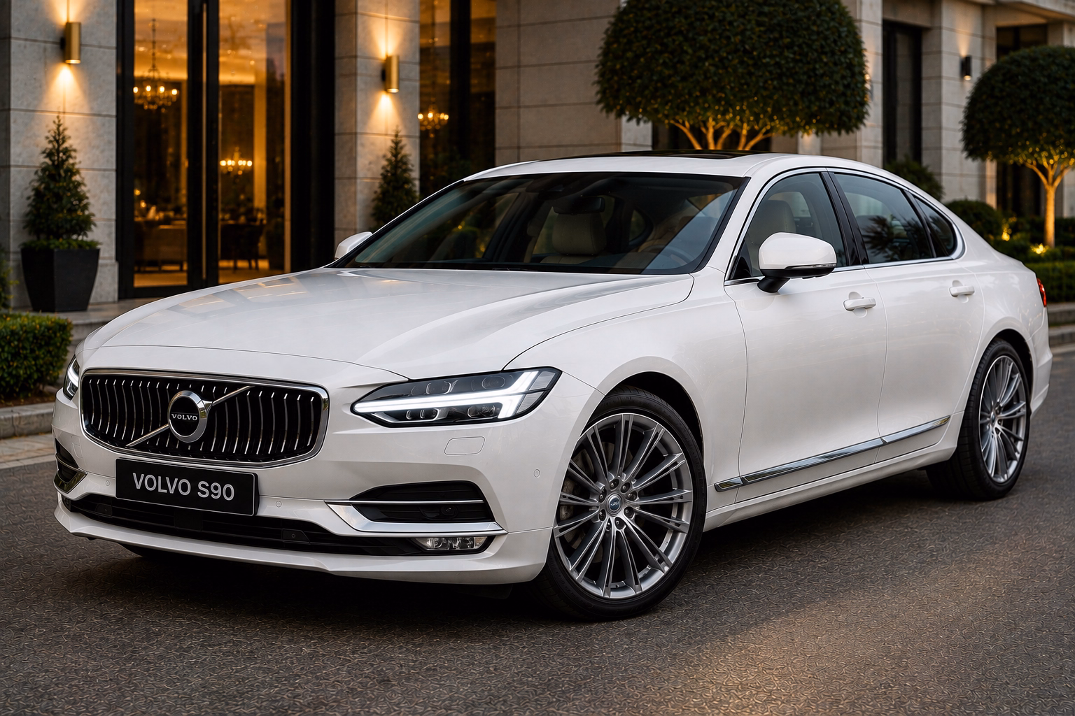 Volvo S90 luxury car rental Jaipur