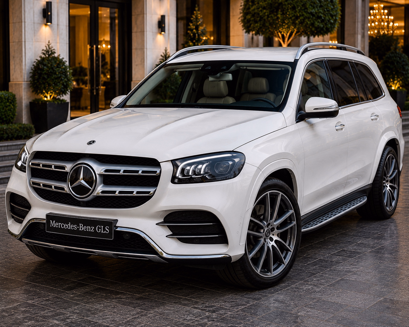 Mercedes GLS luxury SUV rental Jaipur