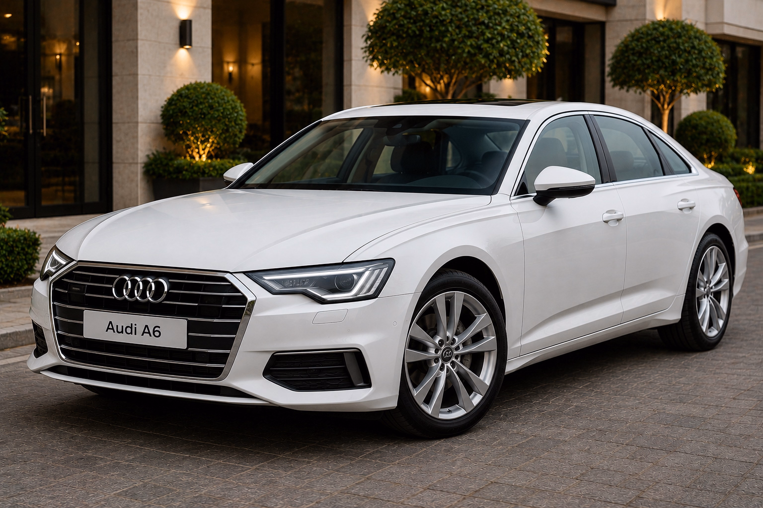 Audi A6 luxury car rental Jaipur